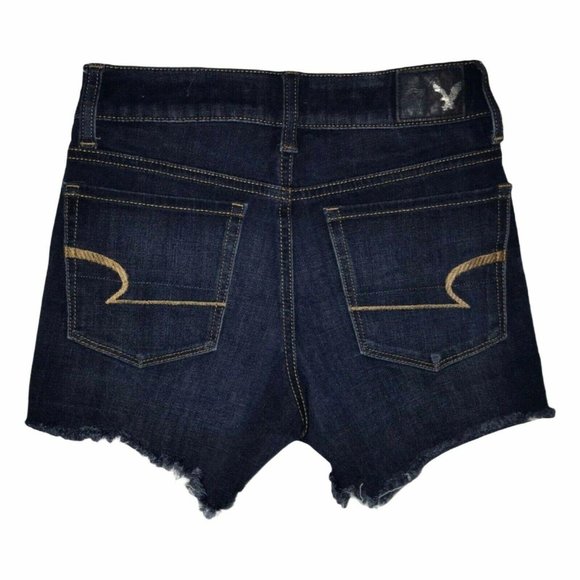 American Eagle Hi-Rise 360 Stretch Shorts 00 - Picture 6 of 8